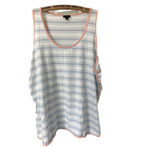 Cosabella 100% COTTON BARE NECESSITIES TANK TOP - Size 2X - Made in Peru